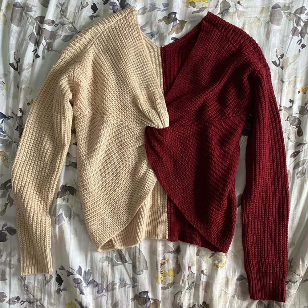 S Criss Cross Sweater